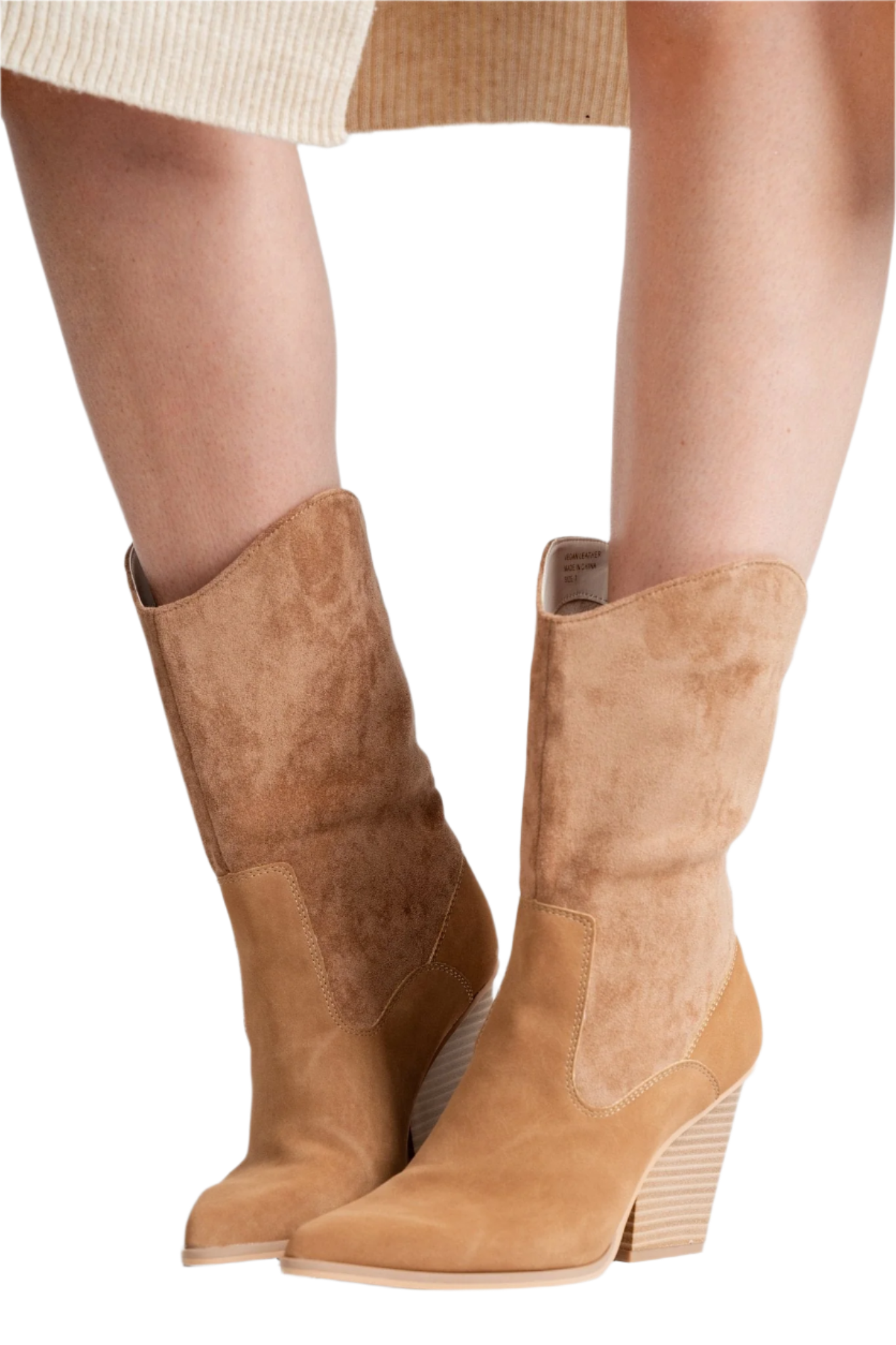 Marseille loose fit boot camel