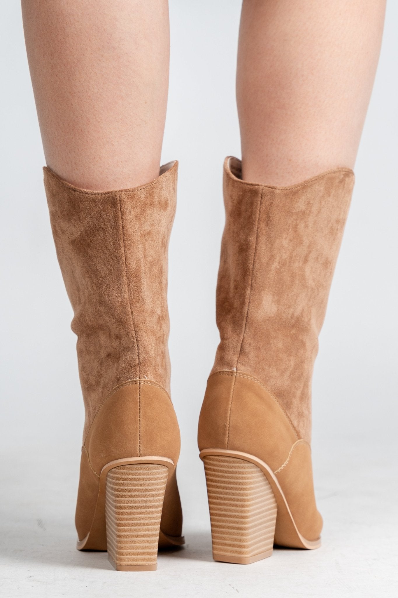 Marseille loose fit boot camel