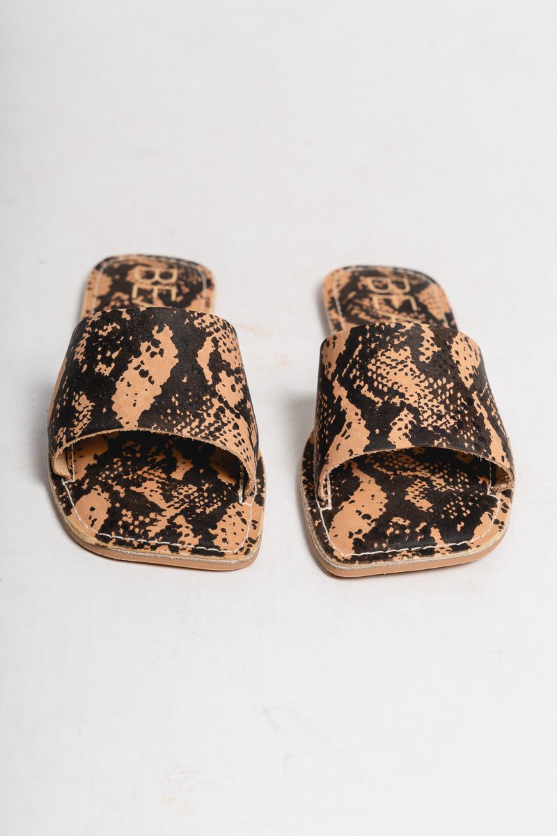 Bali slip on sandal python