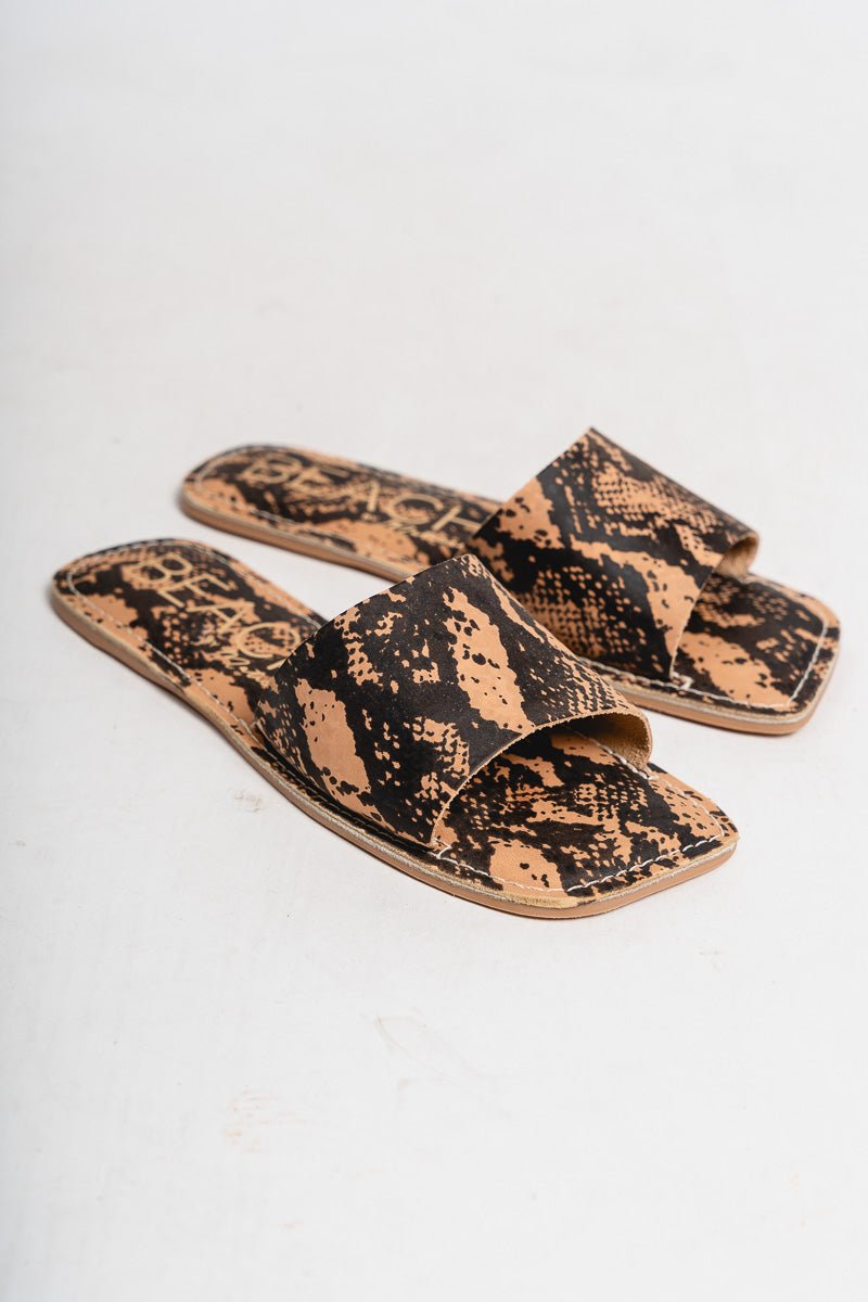 Bali slip on sandal python