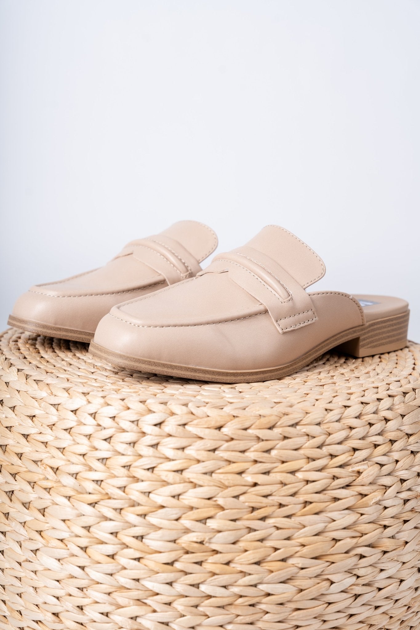 Milia mule loafer beige