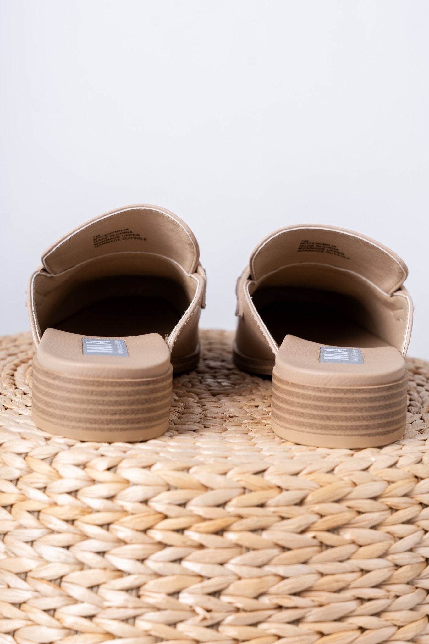 Milia mule loafer beige