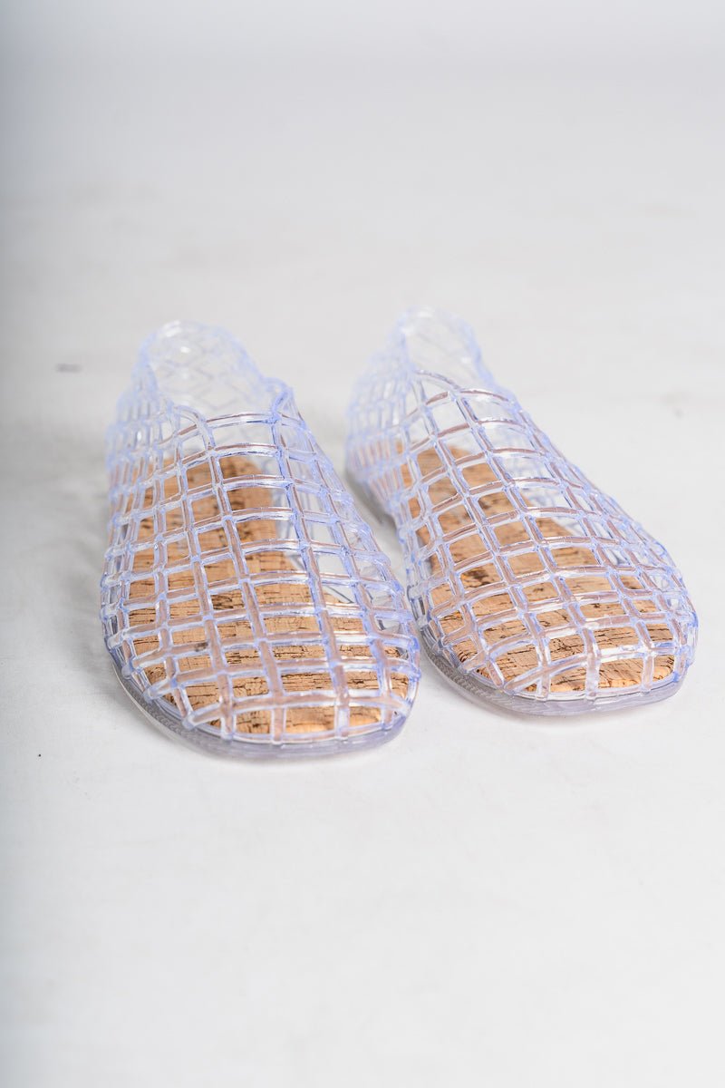 Marlow jelly sandals clear
