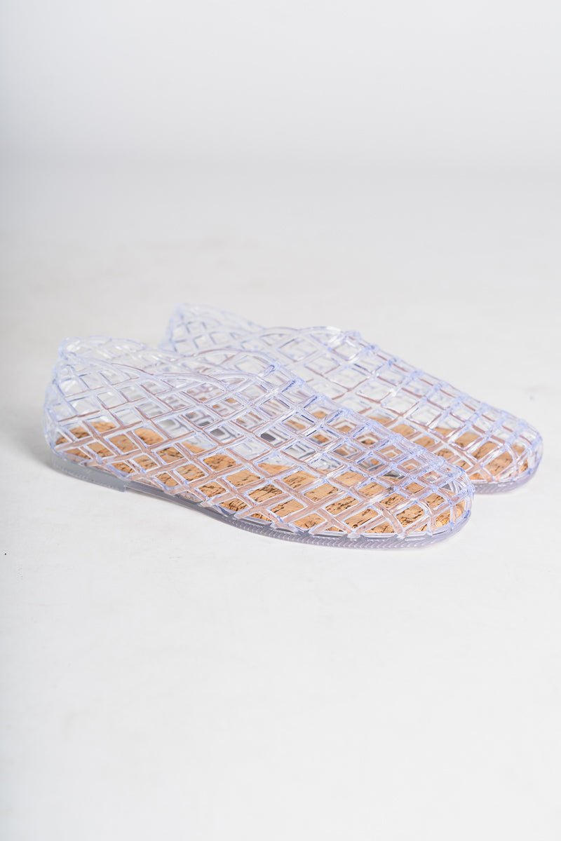 Marlow jelly sandals clear
