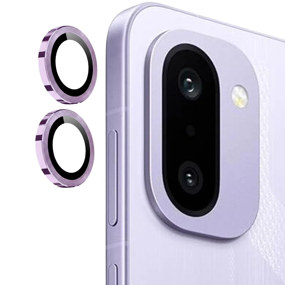 Pink Metallic camera ring lens guard for Oneplus 15r — TechGuard
