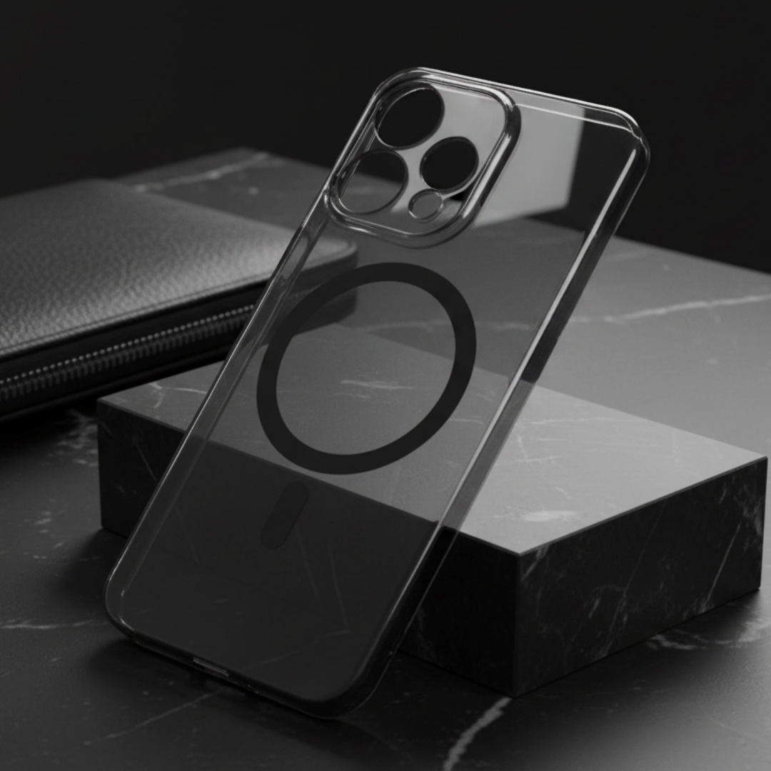 Black Shine Magsafe Case for Oppo Reno 15 — Goodsys