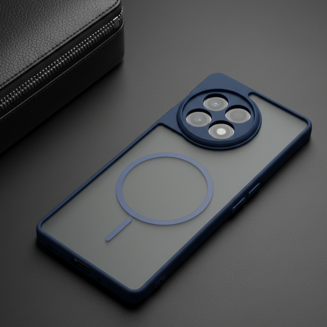 KYRON Dark Blue Matte Case for Oneplus 13r