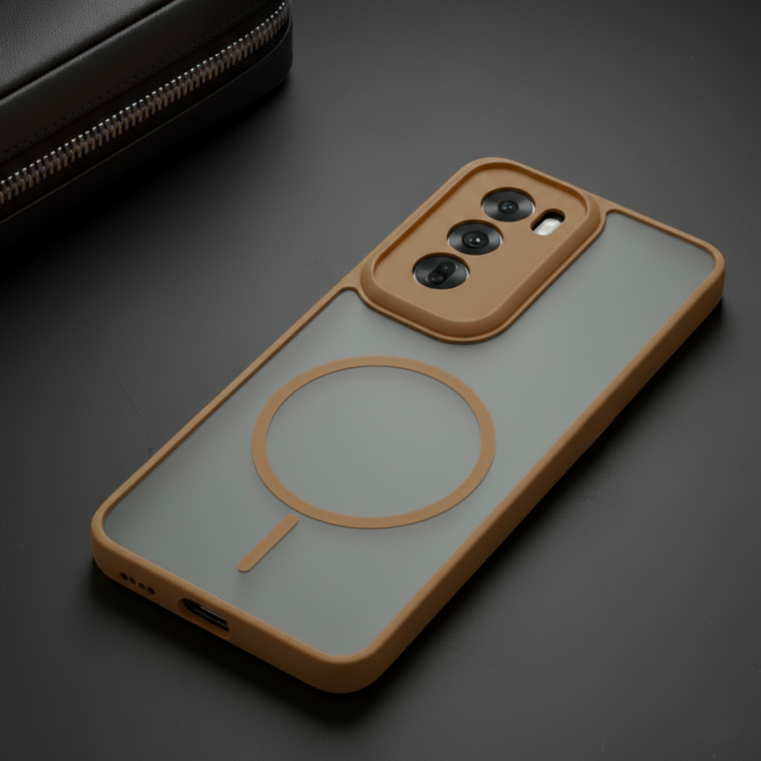 KYRON Brown Matte Case for Oppo Reno 12 Pro