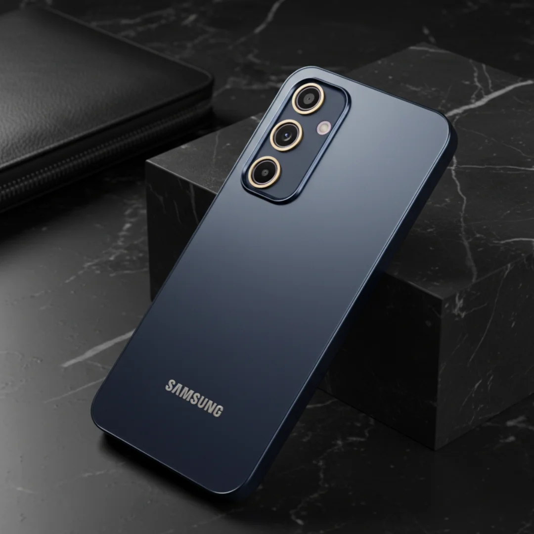 Orix Dark Blue Matte Case for Samsung A35 — Goodsys