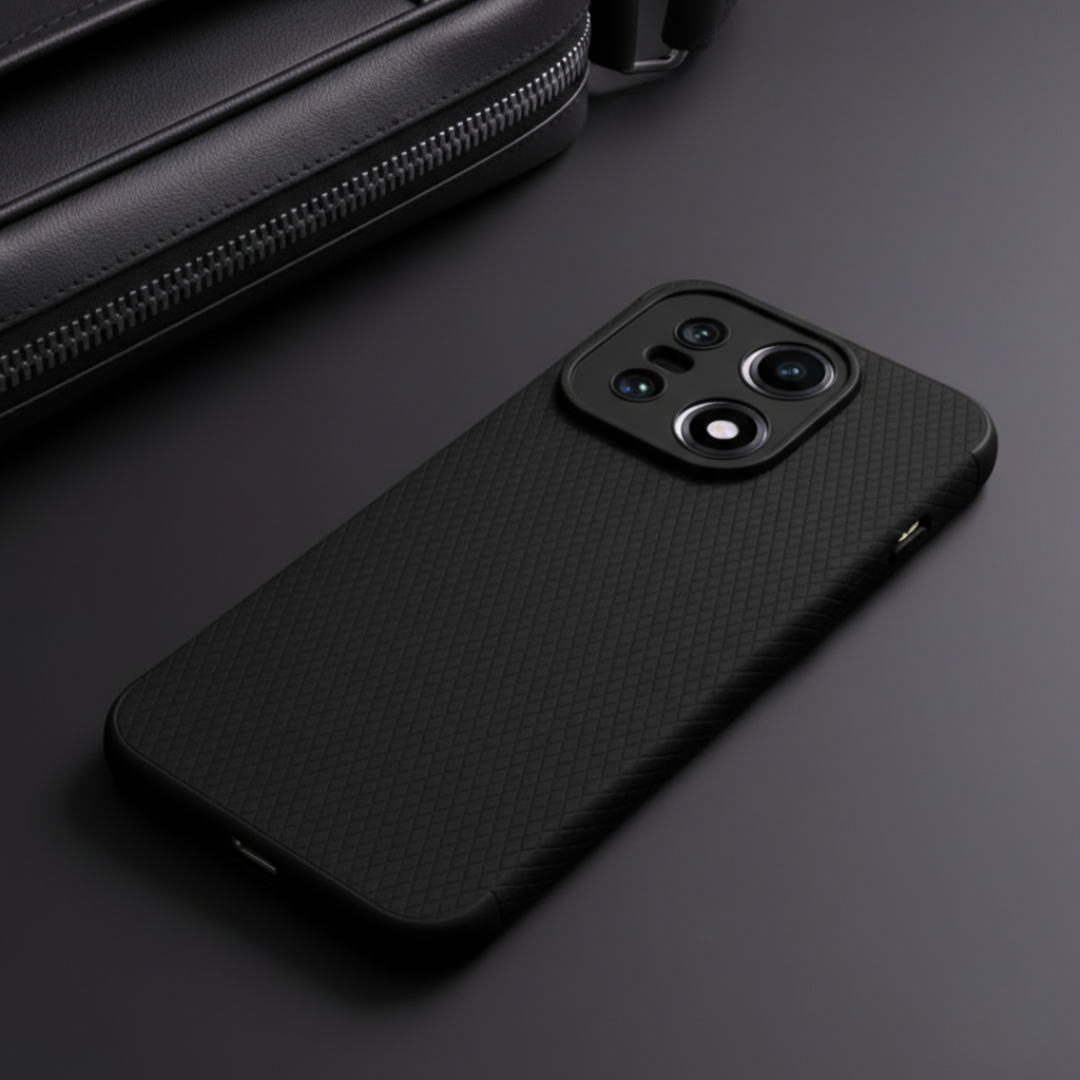 Black Line Wave Silicone Case for Oneplus 15 — Goodsys