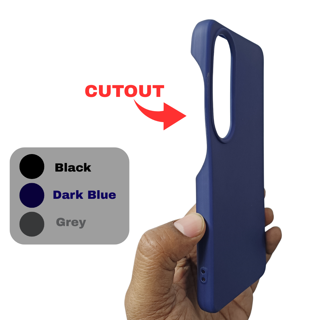 Dark Blue Silicone Case for Oneplus Nord Ce 4 Lite