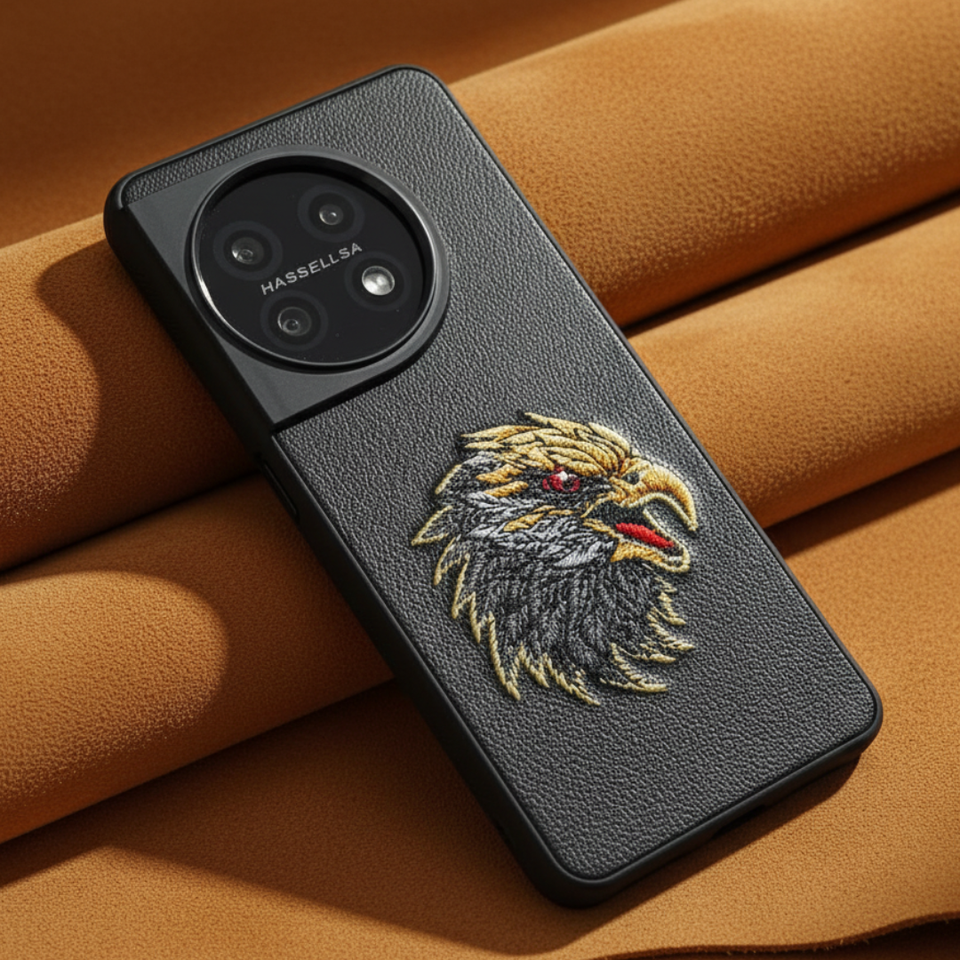 Black Leather Eagle OC Ornamented for Oneplus 11r — Goodsys