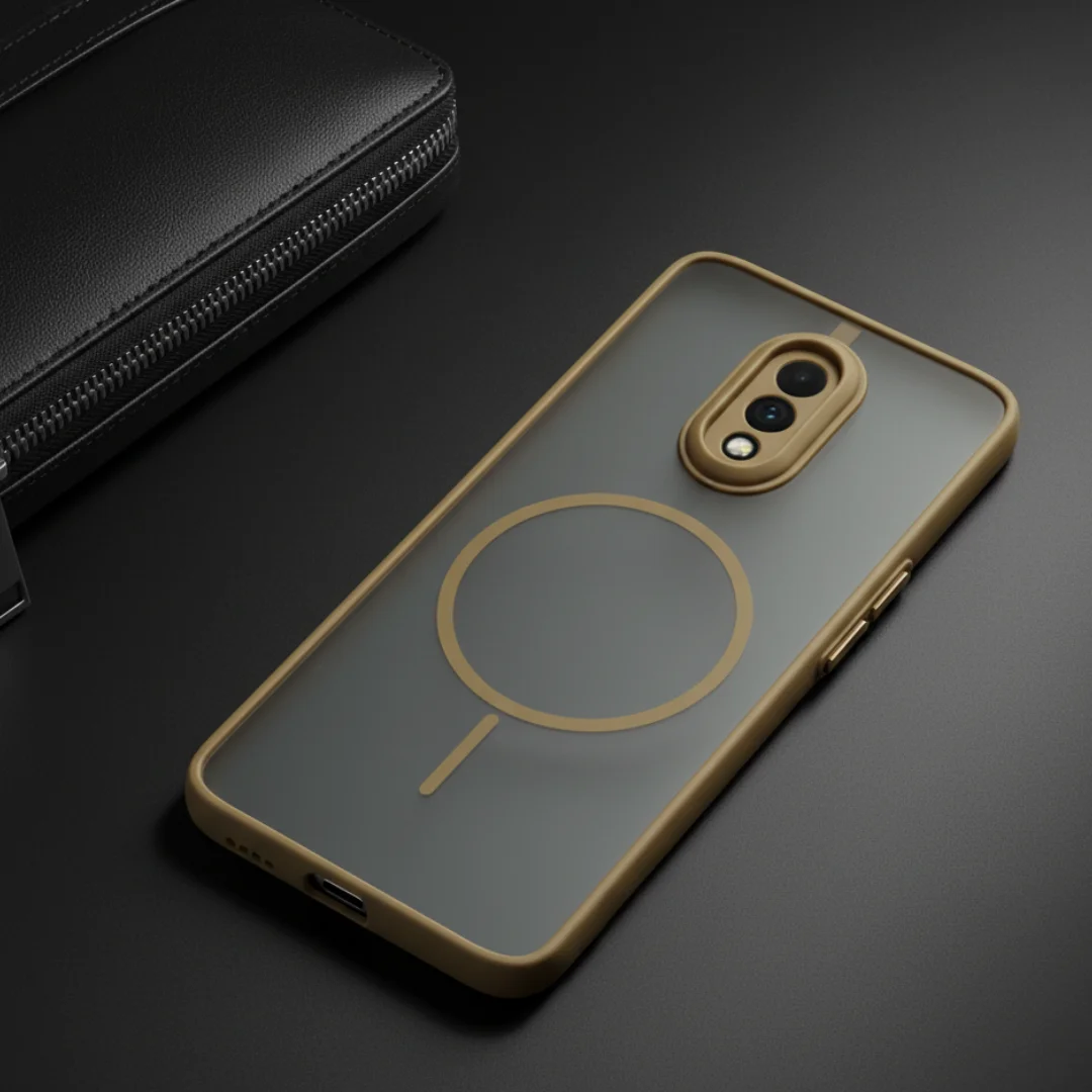 KYRON Brown Camera Protection Matte Case for Oneplus 7 — Goodsys