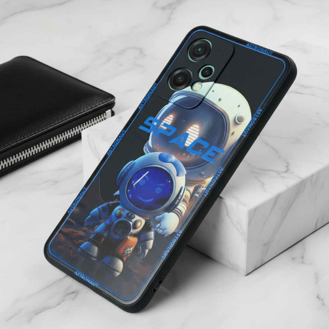 Black SPACE  Embossed Silicone case for Onepus Nord Ce 2 Lite — Goodsys