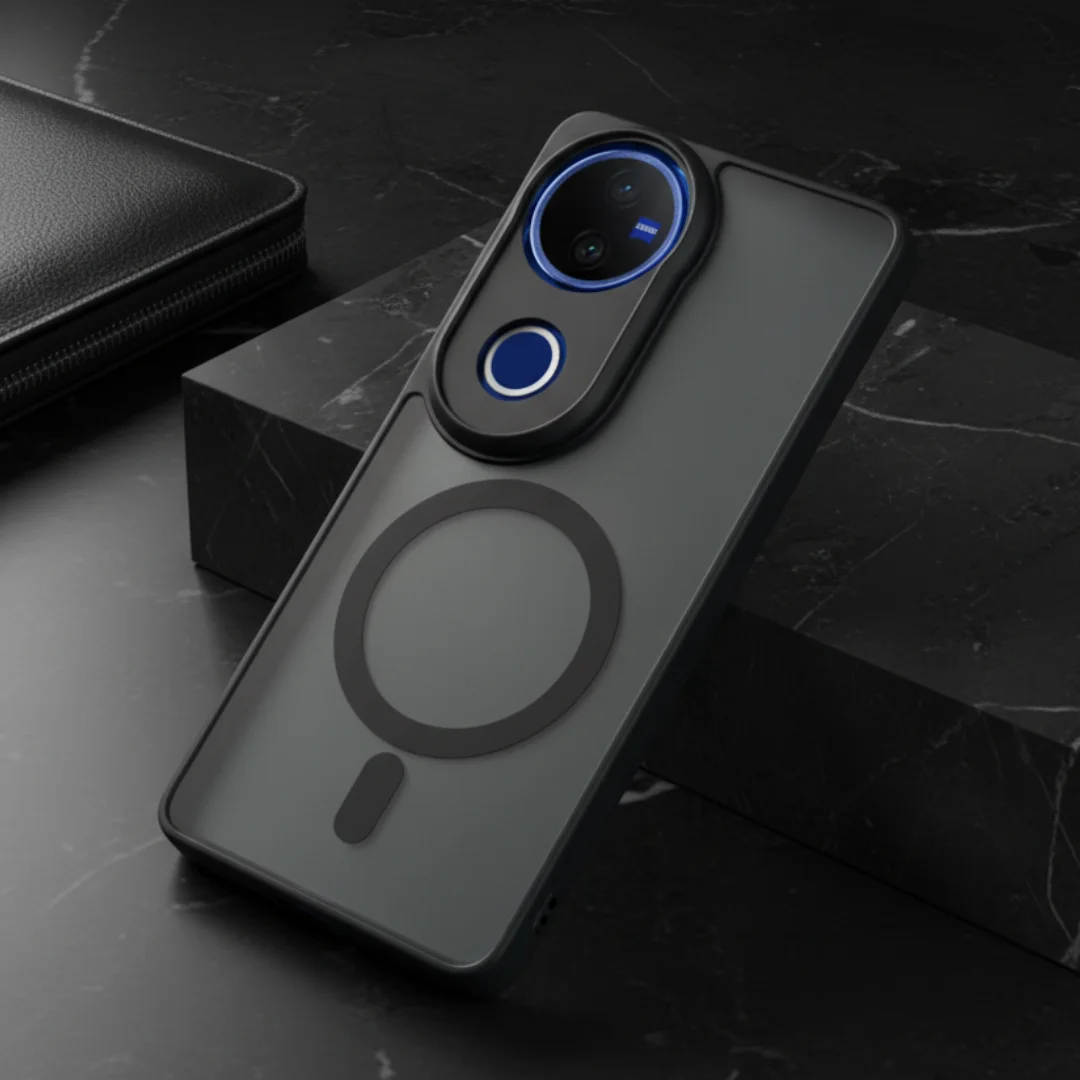 KYRON Black Matte Case for Vivo V50 — Goodsys