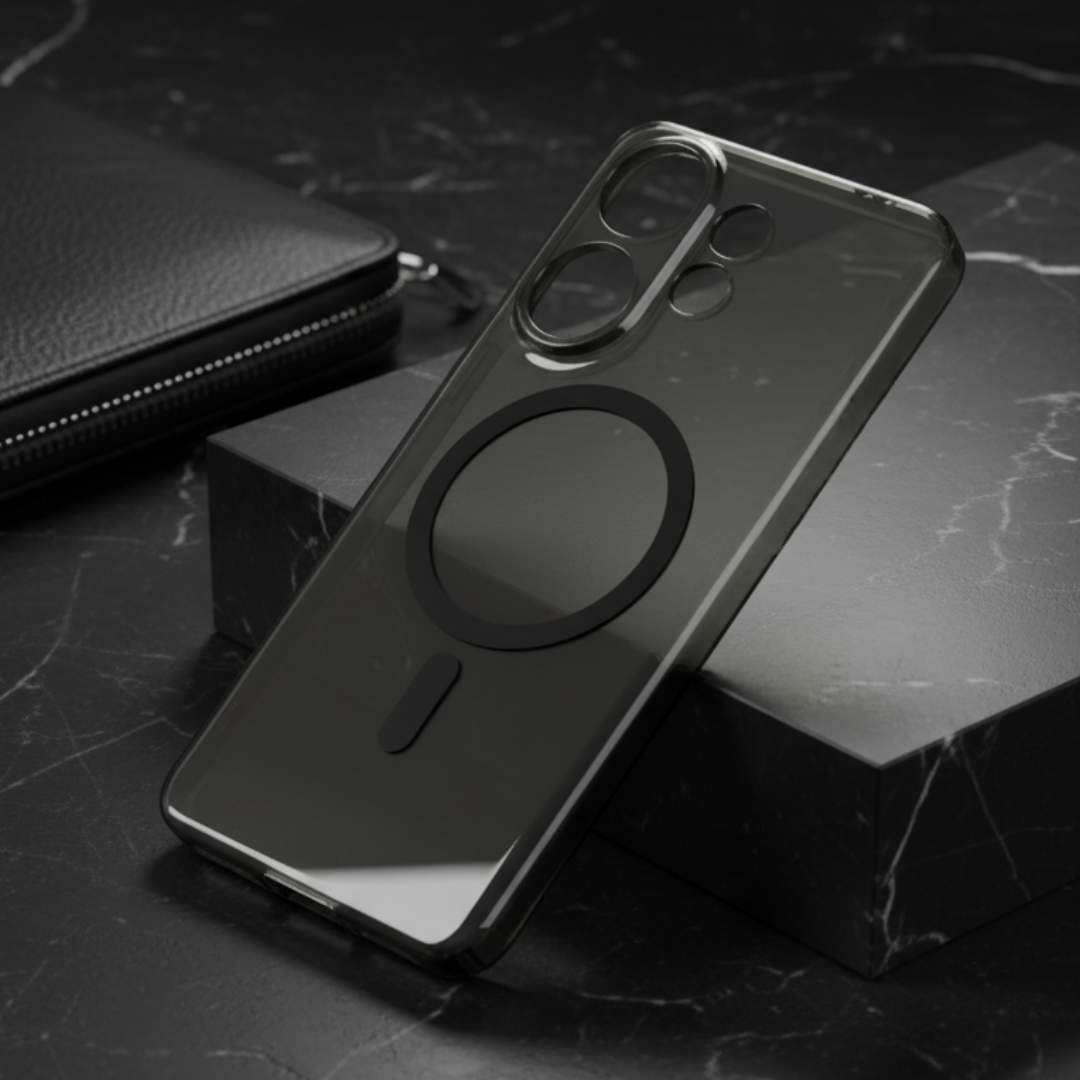 Black Shine Magsafe Case for Vivo V60 — Goodsys