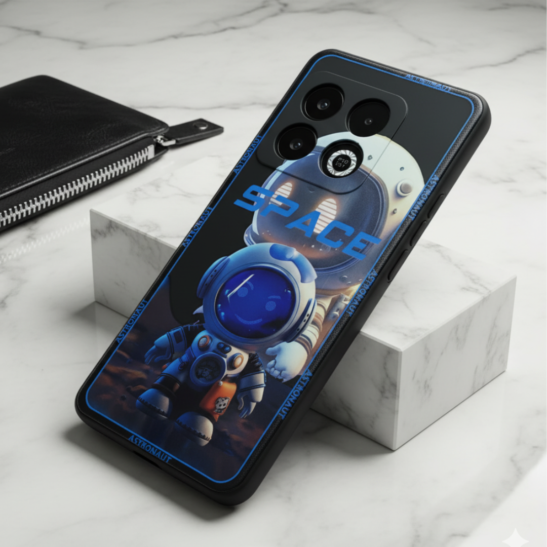 Black SPACE  Embossed Silicone case for Oneplus 10 Pro — Goodsys