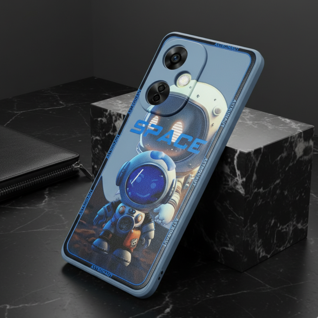 Blue SPACE  Embossed Silicone case for Oneplus Nord Ce 3 Lite — Goodsys