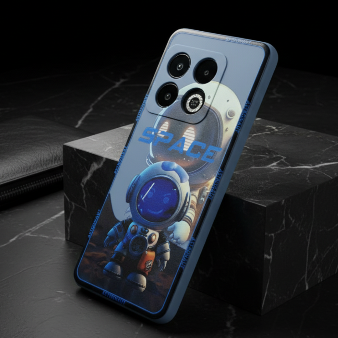 Blue SPACE  Embossed Silicone case for Oneplus 10 Pro — Goodsys