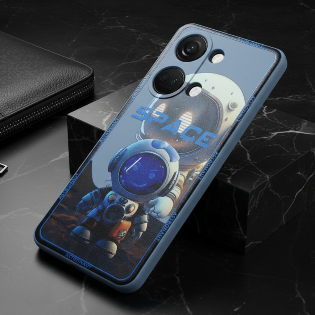 Blue SPACE  Embossed Silicone case for Oneplus Nord 3 — Goodsys