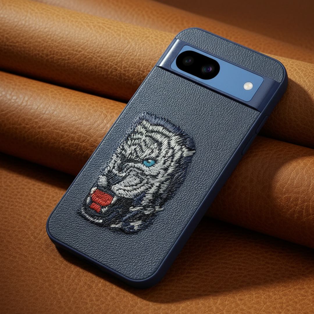 Blue Leather Blue Lion OC Ornamented for Google Pixel 8a — Goodsys