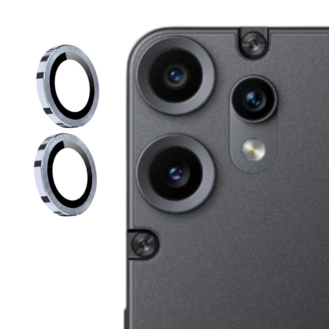 Silver Metallic camera ring lens guard for CMF Phone 2 Pro — Goodsys