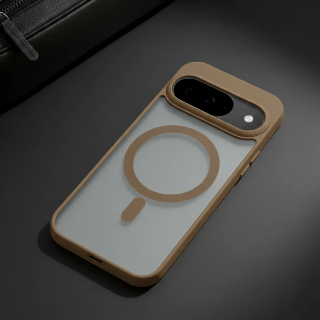 KYRON Brown Matte Case for Google Pixel 9 — Goodsys