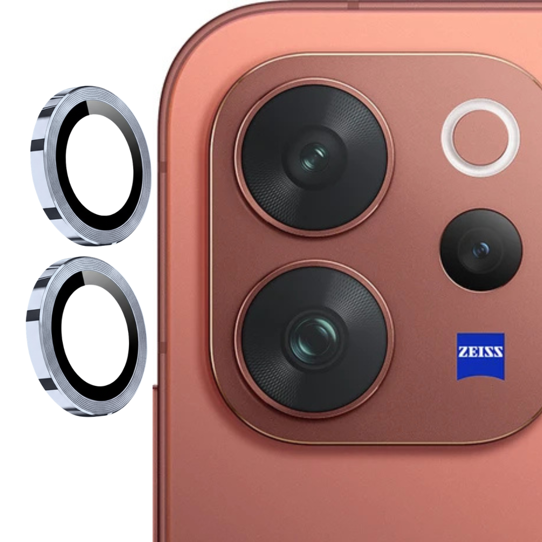 Silver Metallic camera ring lens guard for V70 Elite — TechGuard