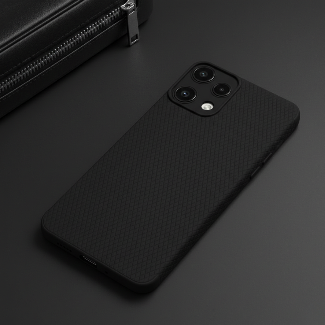 Black Line Wave Silicone Case for Oneplus Nothing Phone 3A Lite — Goodsys