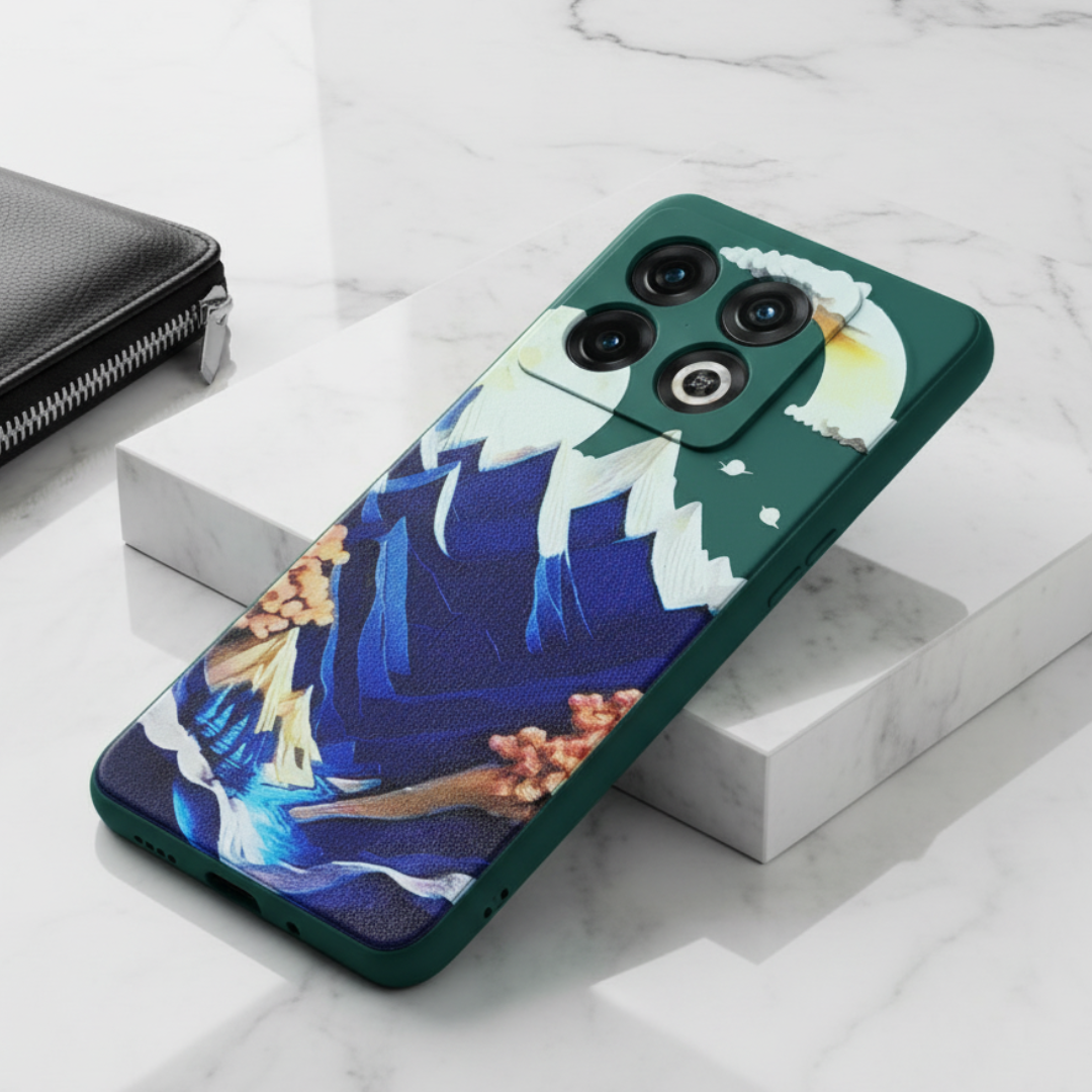 Blue Scenery Silicone case for Oneplus 10 Pro — Goodsys