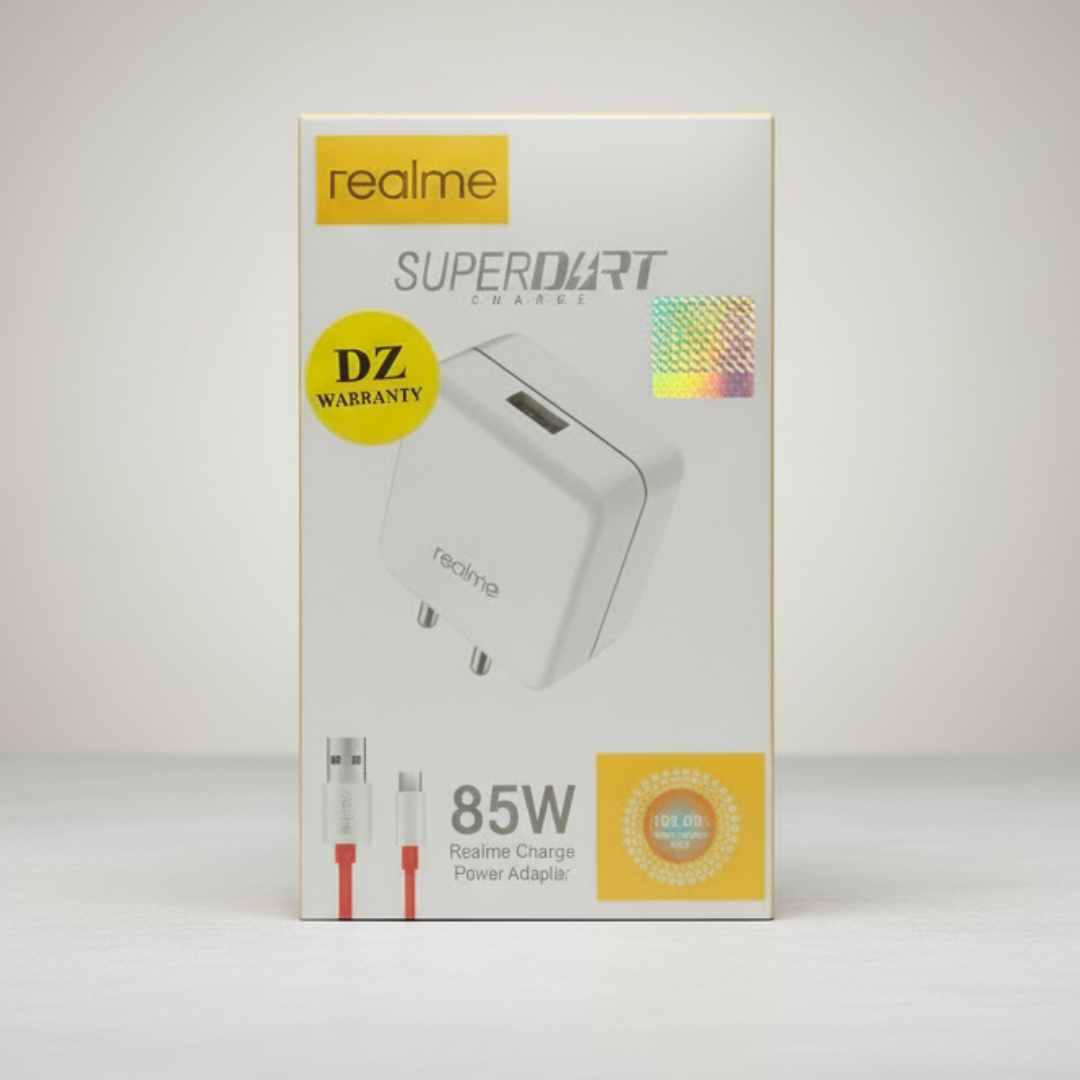 Realme Super DART 85W - USB Type C Power Charger Adapter