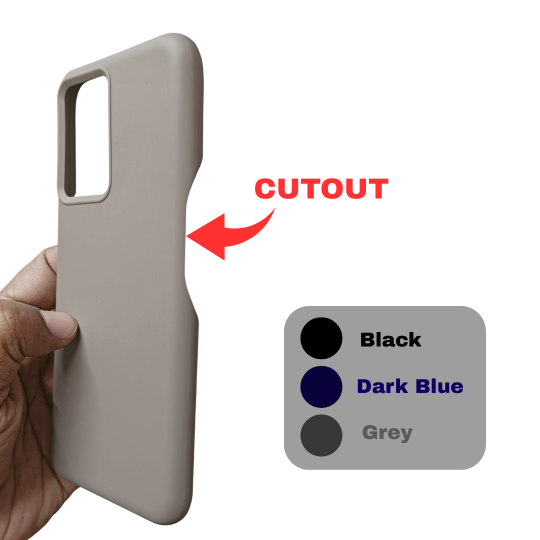 Grey Silicone Case for Oneplus Nord Ce 2 Lite