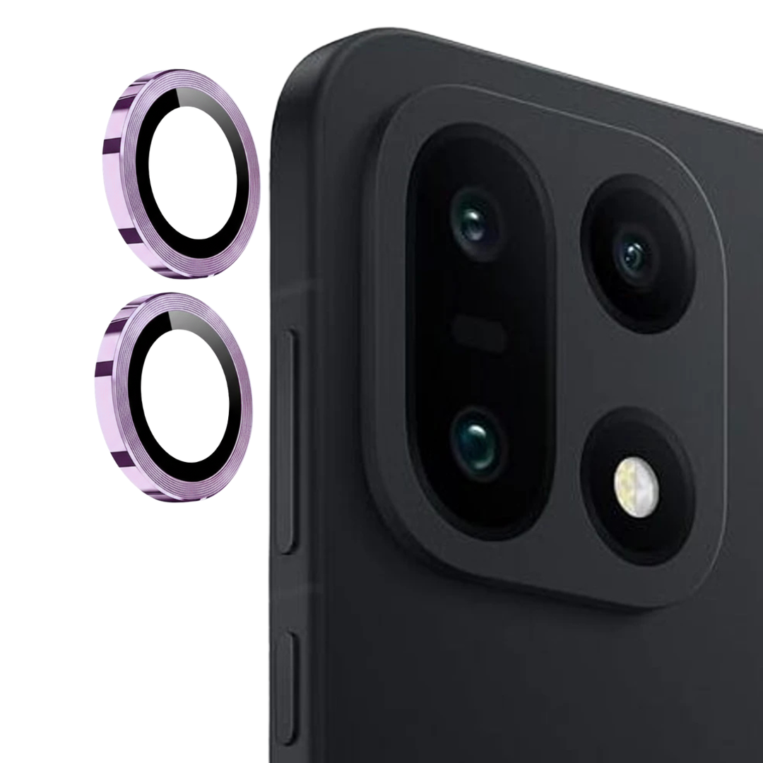 Pink Metallic camera ring lens guard for Oneplus 15 — TechGuard