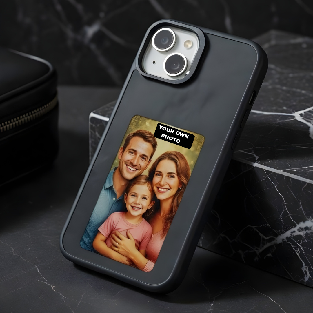 Black NFC Integration &amp; E-Ink Technology Case for Apple Iphone 13 — Goodsys