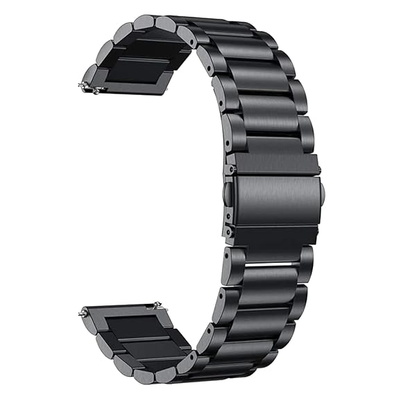 Black Light Weight Stainless Steel Chain Strap For Apple Iwatch (42mm/44mm/45mm/49mm) — Goodsys