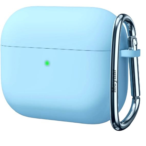 Cloud Blue Silicone Case For Apple Airpods 1/2