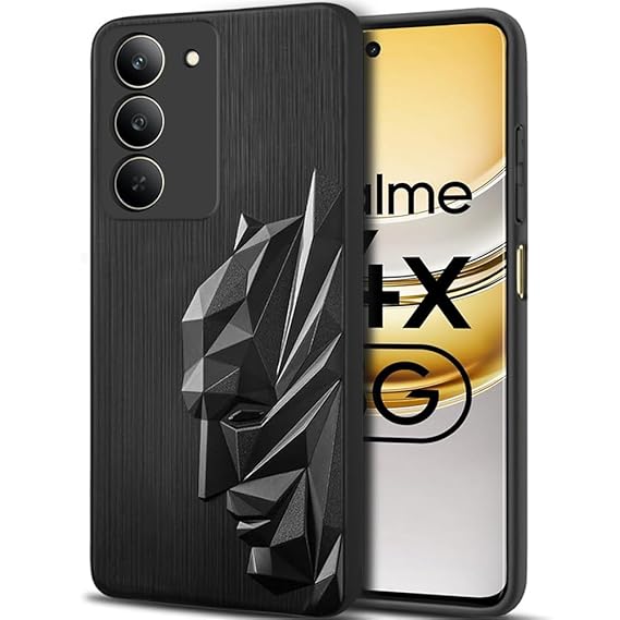 Superhero Engraved logo silicon Case for Realme 14x — Goodsys