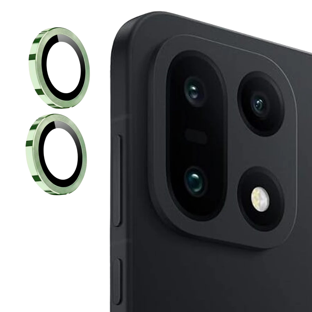 Light Green Metallic camera ring lens guard for Oneplus 15 — TechGuard