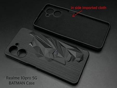 Superhero Engraved logo silicon Case for Realme 10 Pro — Goodsys