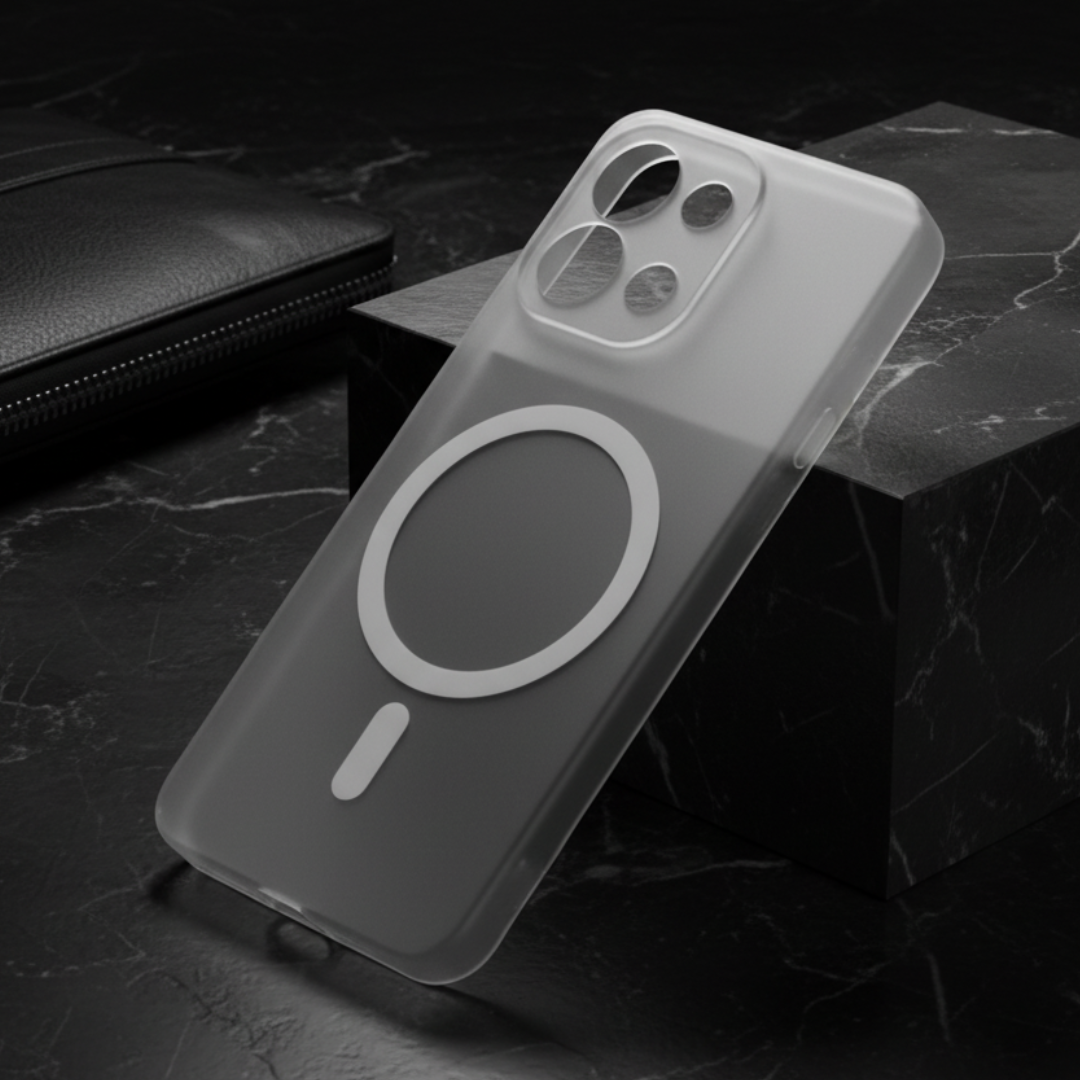 White Paper Matte Magsafe Case for Oneplus 13s — Goodsys