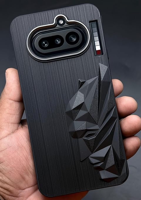 Superhero Engraved logo silicon Case for Nothing Phone 4a — Goodsys