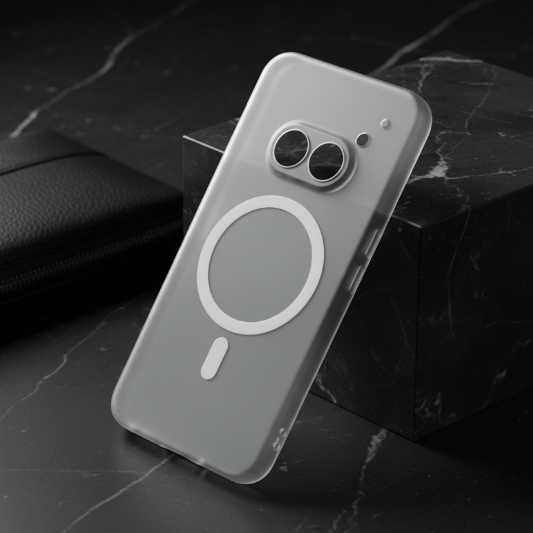 White Paper Matte Magsafe Case for Nothing Phone 2a — Goodsys