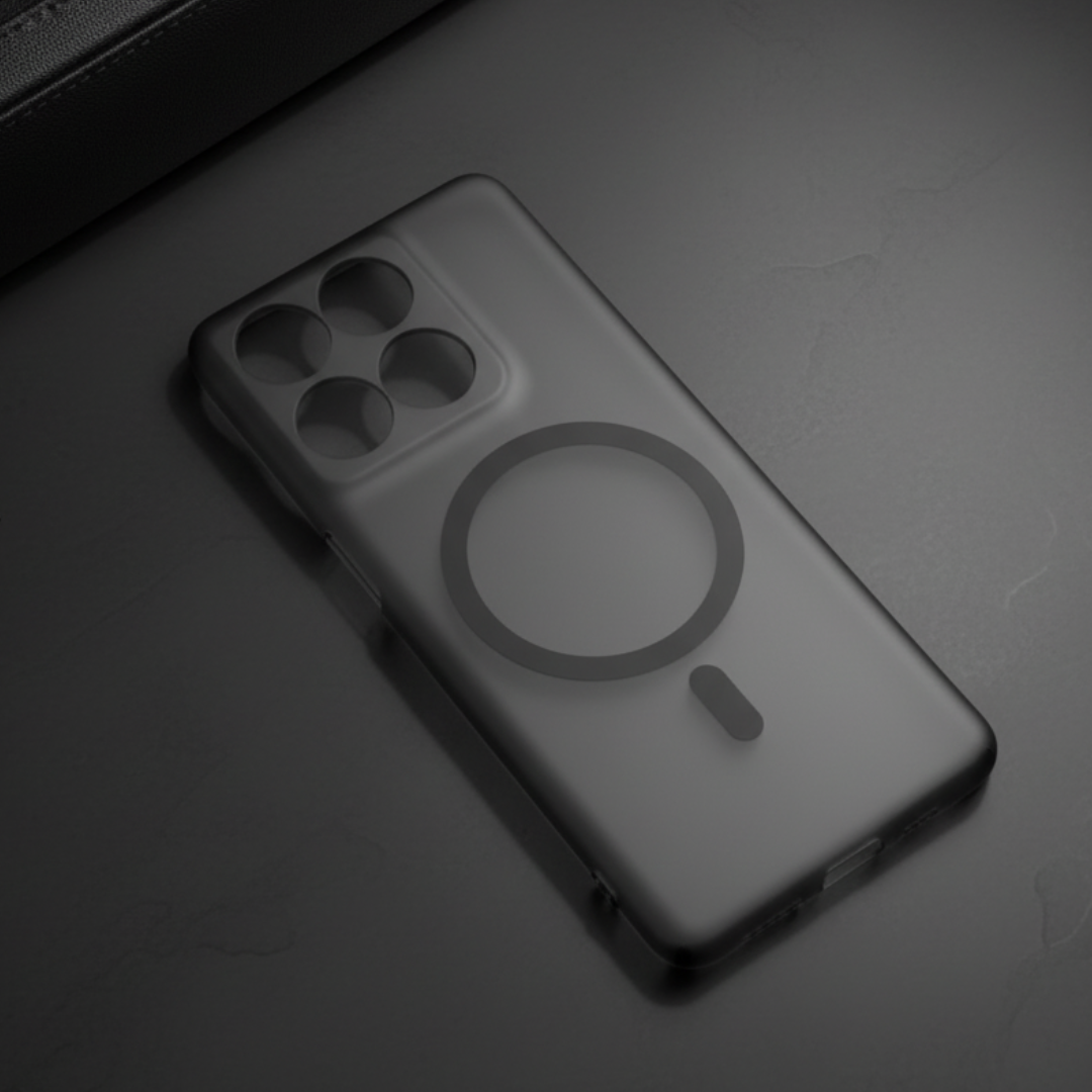 Black Paper Matte Magsafe Case for Motorola Edge 60 Pro — Goodsys