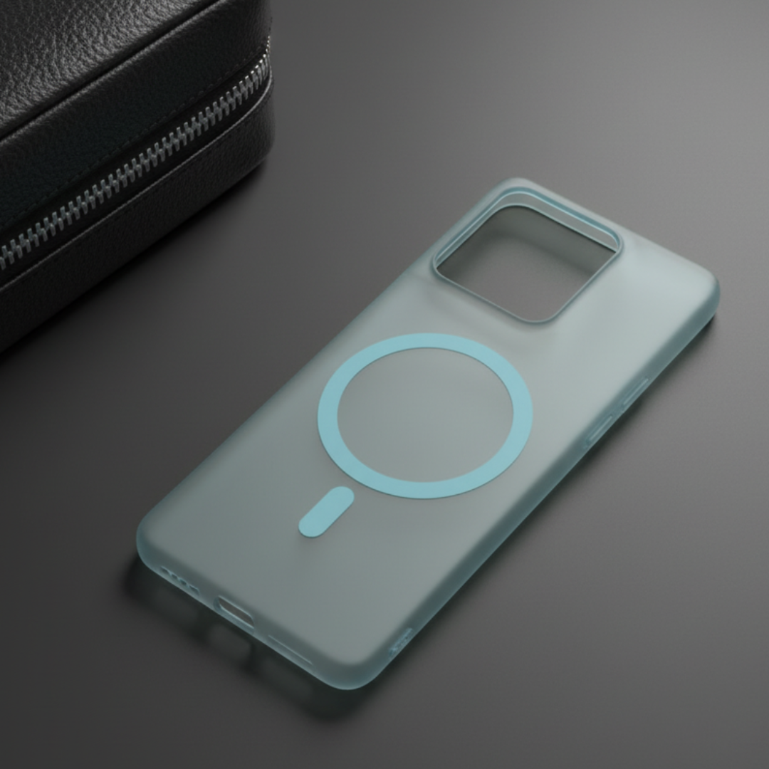 Blue Paper Matte Magsafe Case for Motorola Edge 60 Pro — Goodsys