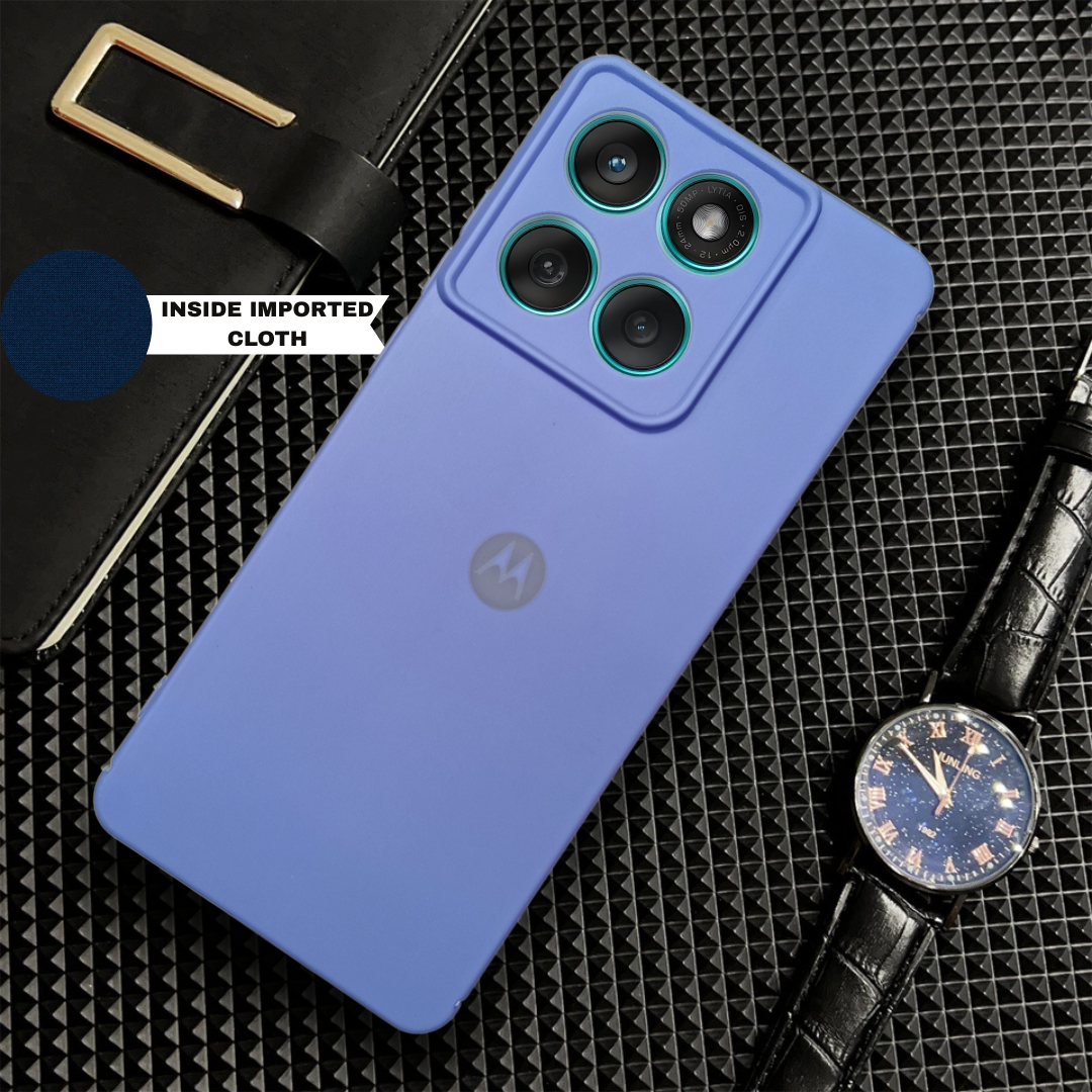 Sky Blue Camera Original Silicone case for Motorola Edge 60 Stylus — Goodsys