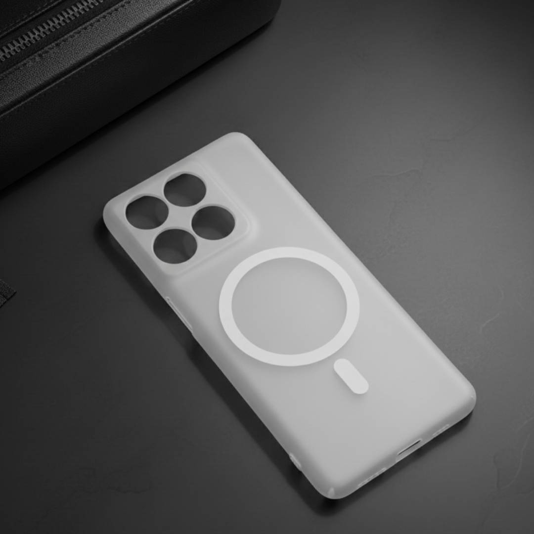 White Paper Matte Magsafe Case for Motorola Edge 60 Pro — Goodsys