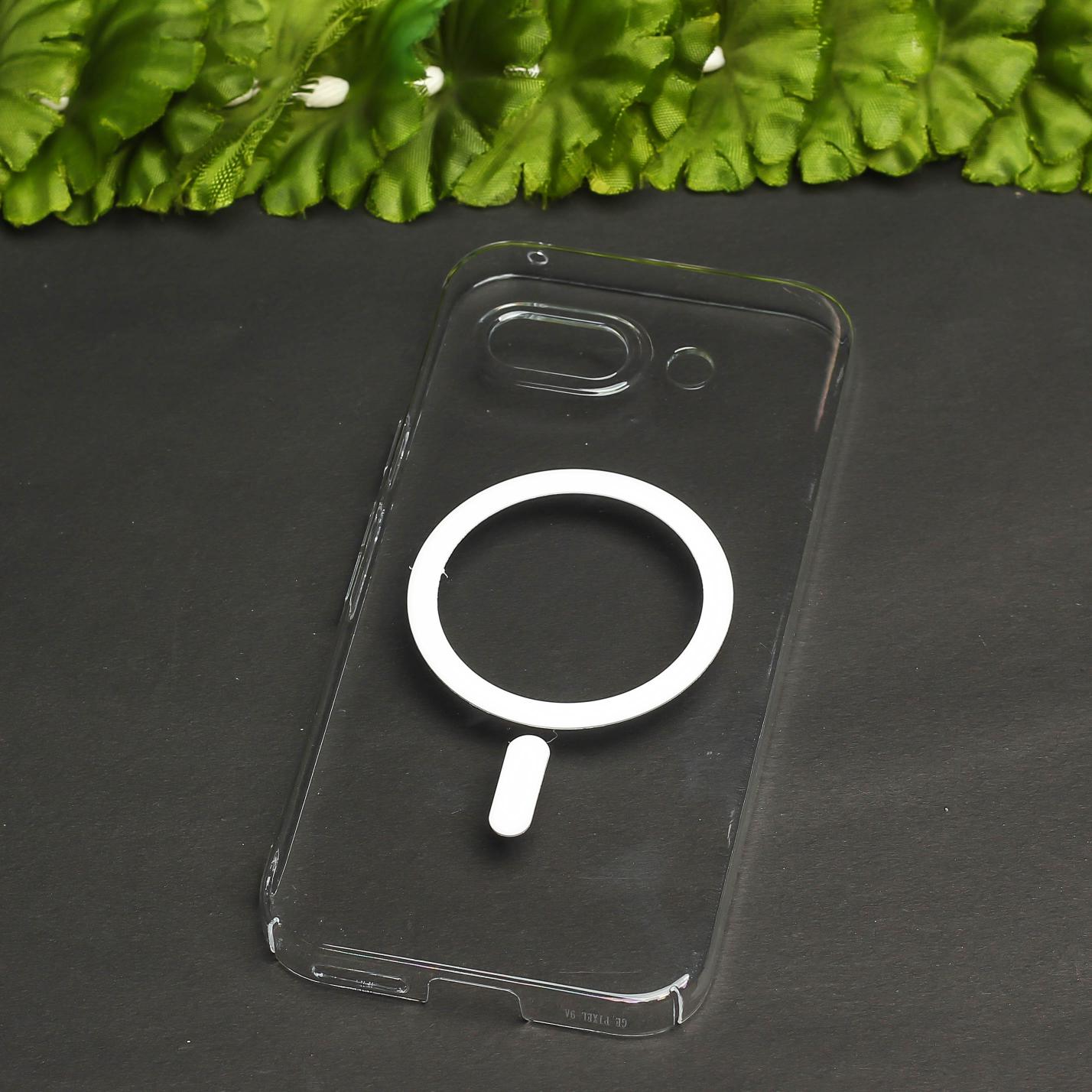 Anti Yellow MagSafe Clear Transparent Silicone case for Google Pixel 10a