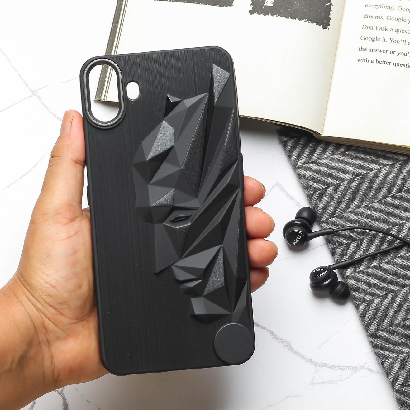 Superhero Engraved logo silicon Case for CMF PHONE 1 — Goodsys