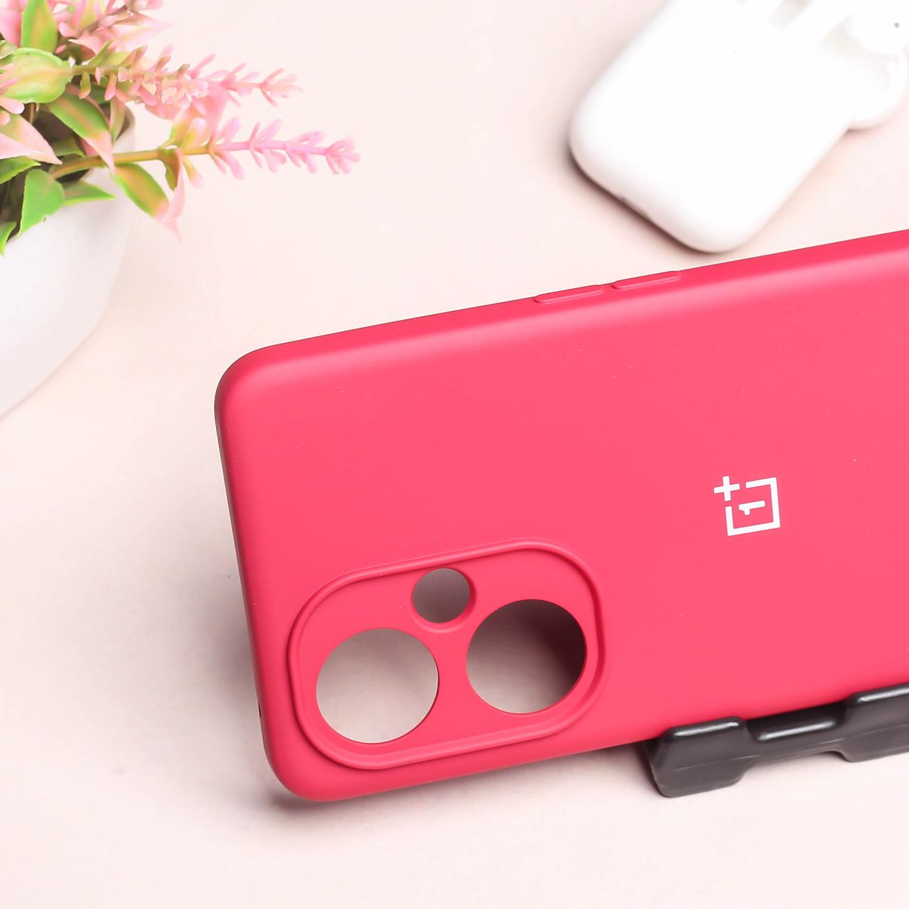 Red Camera Original Silicone case for Oneplus Nord CE 3 Lite 5G