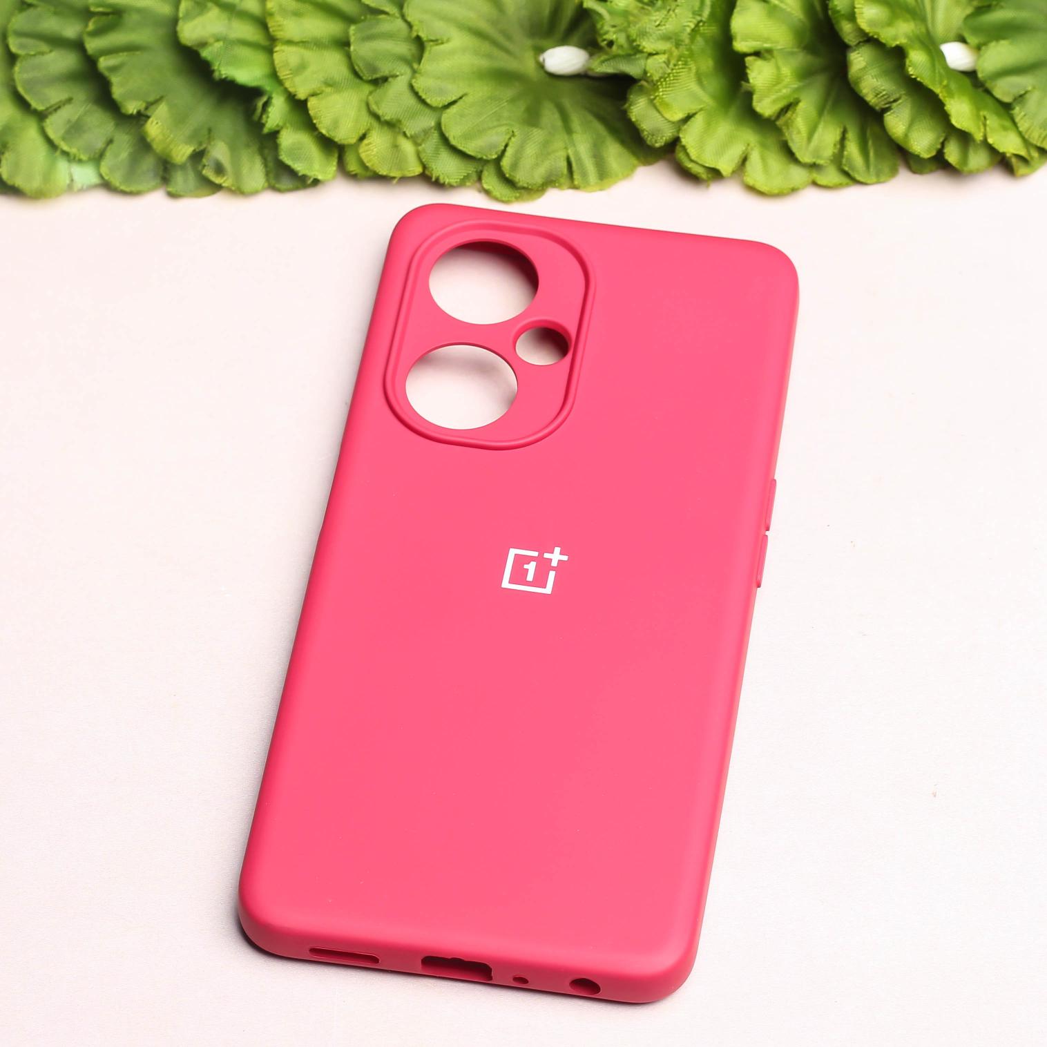 Red Camera Original Silicone case for Oneplus Nord CE 3 Lite 5G